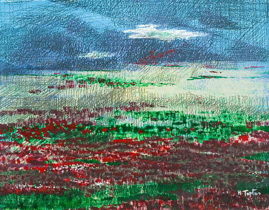 Ακρυλικό σε Χαρτί, 41x32 εκ.