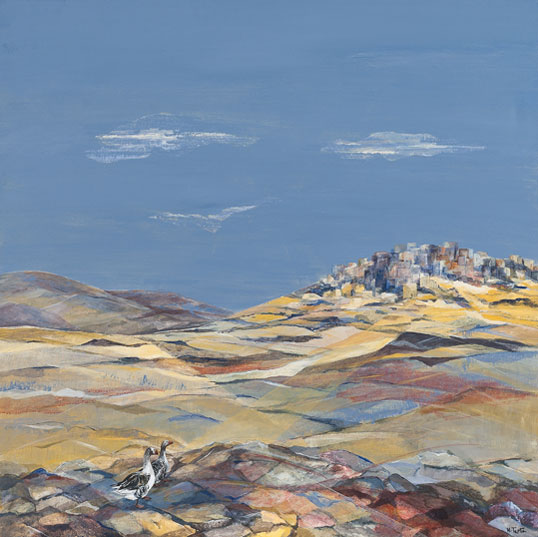 Ακρυλικό σε Kαμβά, 100x100 εκ.