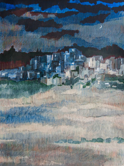 Μικτή τεχνική σε Χαρτί 40x30 εκ.