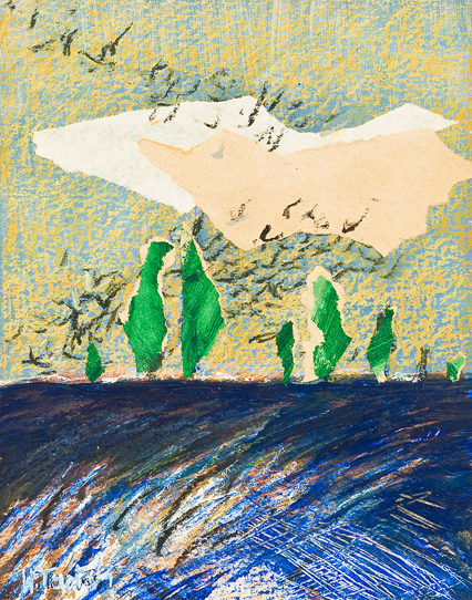 Μικτή Τεχνική σε Χαρτί, 20,5x16 εκ.